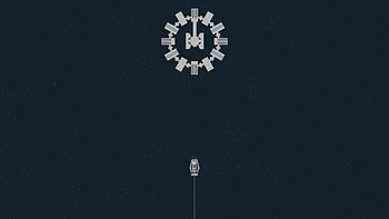 Minimalistic Interstellar [] ... HD wallpaper