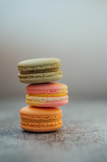 Food, Desert, Cookies, Macro, Multicolored, Motley, Macaroons, Makaroons HD phone wallpaper
