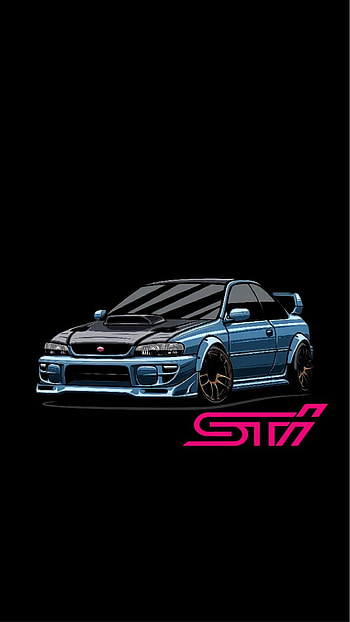 subaru sti, car HD phone wallpaper
