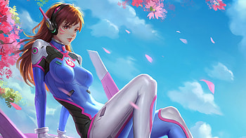 Dva Overwatch Artwork , dva-overwatch, overwatch, games, artwork HD wallpaper