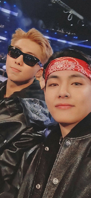 BTS, kpop, taehyung, kim taehyung, kim namjoon, namjoon HD phone wallpaper