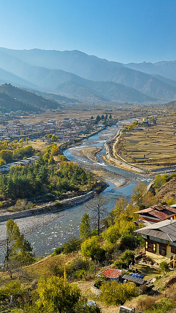 Paro Valley, Bhutan, Bhutan , Christopher Peltier HD phone wallpaper
