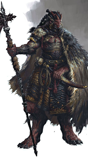 Orc warrior art, Mobile , Character design, Fantasy illustrations HD phone wallpaper
