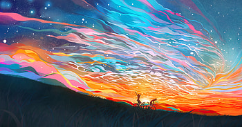 dom Of Skies , artist, artwork, digital-art, deviantart HD wallpaper