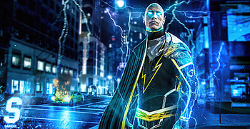 Black Adam The Rock Comic Art , black-adam, superheroes, artist, artwork, digital-art, artstation HD wallpaper