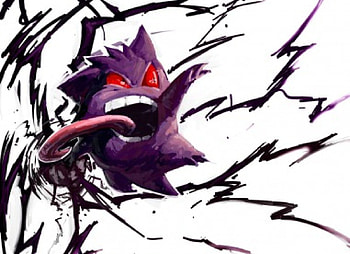 Mad Purple Dude, purple, lightning, eyes, red eyes, angry, tongue, mad HD wallpaper