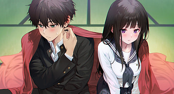 Hyouka — Eru Chitanda & Hōtarō Oreki | Anime, Eru Chitanda, Hōtarō Oreki, Anime, Hyouka HD wallpaper