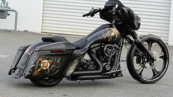 Harley-Davidson Street Glide, Christopher Johnson, Street glide , Auto enthusiasts HD wallpaper