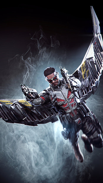 Falcon, Marvel Superhero, Sony Xperia HD phone wallpaper