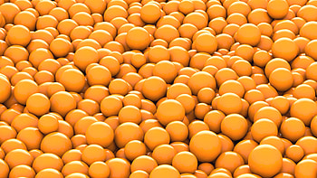 3D, Round, Balls HD wallpaper