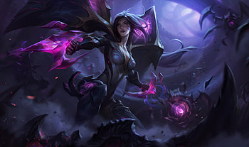Kai Sa Default Skin Splash Art, league-of-legends, games, artwork HD wallpaper
