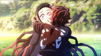 Nezuko Kamado - Tanjiro Kamado - Kimetsu no Yaiba, Demon Slayer: Kimetsu no Yaiba, Tanjiro Kamado, Nezuko Kamado, Anime HD wallpaper