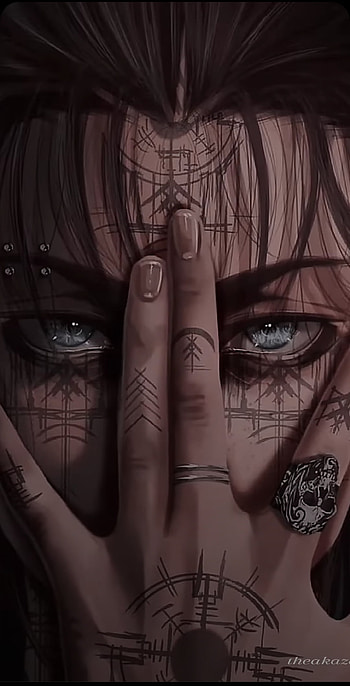 Eyes of heven eren AOT, ANIME HD phone wallpaper