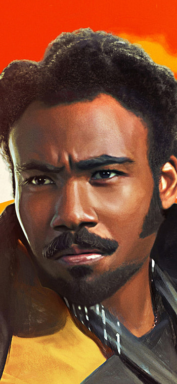 Lando Calrissian, Star Wars adventure, Donald Glover , Iconic character HD phone wallpaper