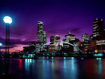 Cities, Rivers, City, Building, Shine, Light, Lamp, Lantern HD wallpaper