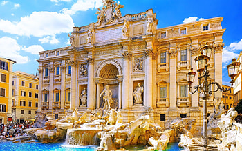 Trevi Fountain, Europe HD wallpaper