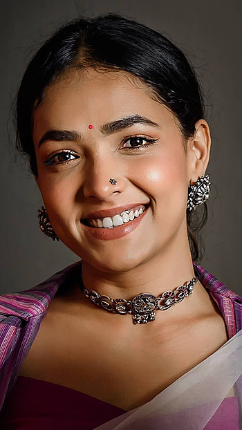 Anupama Gowda, kannada actress, model, cute face HD phone wallpaper