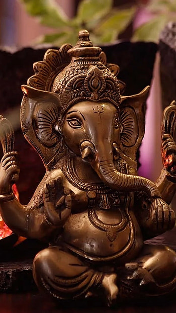 Ganpati , Statue, lord ganesh HD phone wallpaper