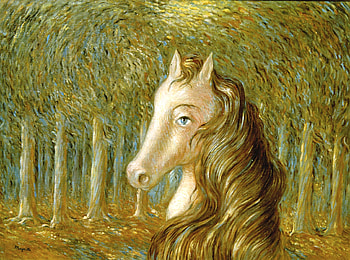 Le Meteore, Magritte HD wallpaper