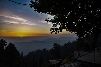 Mountain Sunset, Pakistan, mountain, sunset HD wallpaper
