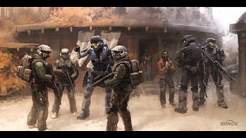 Hey!you there! I'm watching you!, Spartans, soldiers, Villager, Hut HD wallpaper