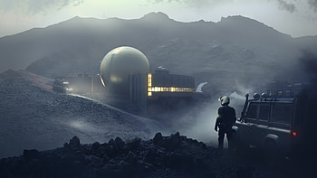 Following The Orbit , artist, artwork, digital-art, behance HD wallpaper