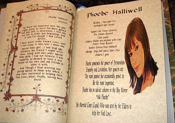 pheobe, white, book, haire HD wallpaper