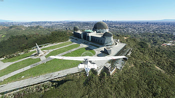 Griffith Observatory, USA, Microsoft Flight Simulator Forums HD wallpaper