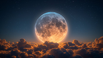 Stunning Moonrise for, moonrise HD wallpaper