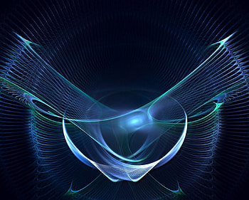 Blue Yonder, blue, abstract HD wallpaper