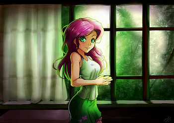 Green Light , anime-girl, anime, artist, artwork, digital-art, deviantart HD wallpaper