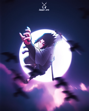 Sasuke - Naruto, anime, papeldeparede, sasuke, naruto HD phone wallpaper
