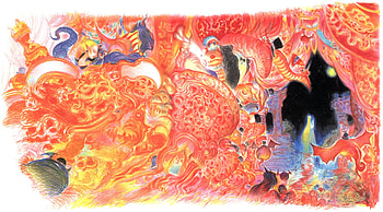 Final Fantasy VI - Dream Opera - Yoshitaka Amano HD wallpaper