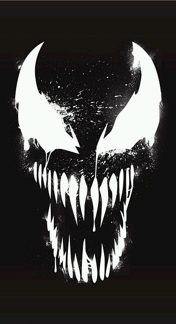 Venom, jaw, symbol HD phone wallpaper