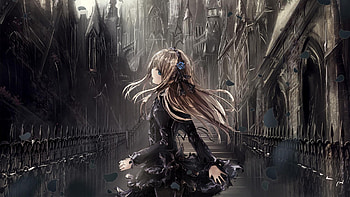 Gothic Anime, Gothic anime, Dark fantasy, Gothic aesthetic HD wallpaper