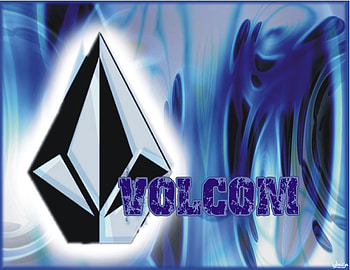 Volcom bleu, volcom blue HD wallpaper