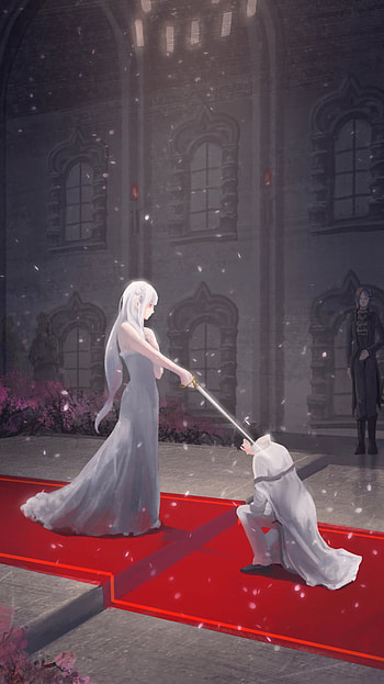 Emilia & Subaru — Re:Zero : Knight's Oath, Emilia (Re:ZERO), Subaru Natsuki, Anime, Re:Zero - Starting Life in Another World HD phone wallpaper