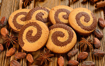 Delicious biscuit treats, Nutty goodness, Baking masterpiece, Mouth-watering confections HD wallpaper