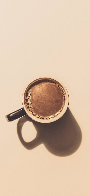 Espresso Minimal 1080X2340. Coffee , Minimal , Minimalist HD phone wallpaper