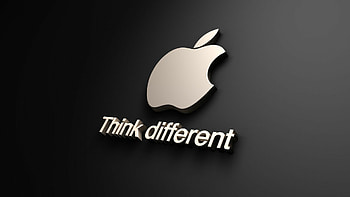 Slogan, Apple Logo HD wallpaper