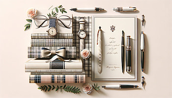 Preppy Style Desk Accessories, preppy, stationery, floral, plaid HD wallpaper