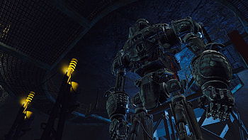 I built a base for Liberty Prime in an empty part of Vault 88 HD wallpaper
