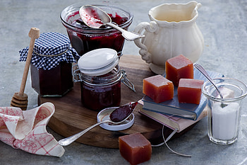 Food, Tablewares, Jam, Sweets, Banks, Marmalade HD wallpaper