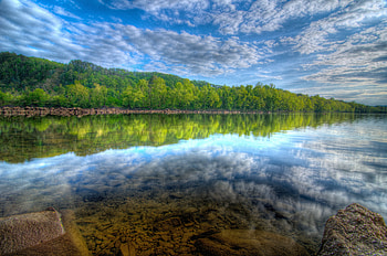 Landscape, Nature, Lake, Forest HD wallpaper