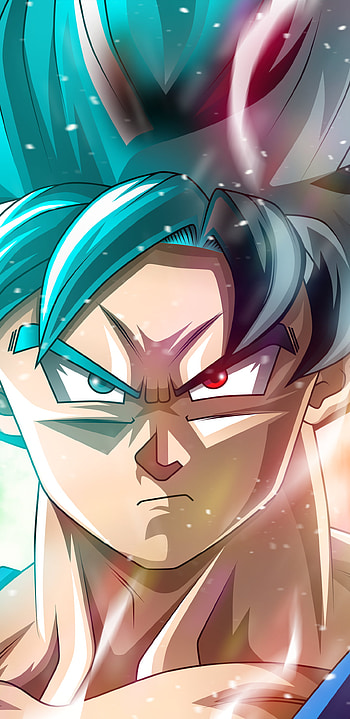Goku: Blue & Red Fury — DBS for & Android, Goku, Anime, Dragon Ball Super HD phone wallpaper