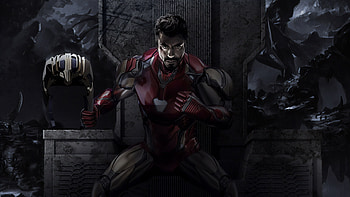 Iron Man Endgame , iron-man, superheroes, digital-art, artwork, behance HD wallpaper