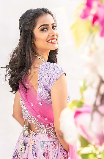 Gouri Priya, eye, head HD phone wallpaper