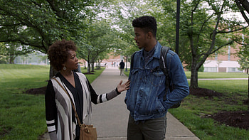Alfre Woodard, Burning Sands movie, Trevor Jackson, Character duo HD wallpaper
