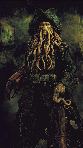 Davy Jones, Pirates of the Caribbean HD phone wallpaper
