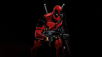 Sapling Deadpool, deadpool, superheroes, artwork, digital-art, dark HD wallpaper